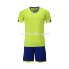 2017 neue kind fußball jersey benutzerdefinierte blank design günstigen preis fußball uniform